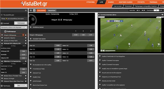 Vistabet Live Streaming Video