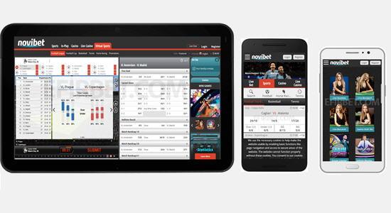 Novibet app mobile
